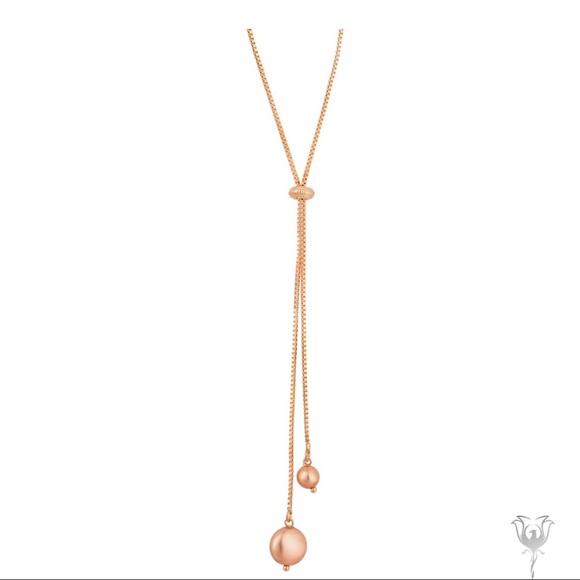 Renasca Jewelry - NWT cute cute necklace is rose gold plated 18k